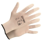 Перчатки трикотажные нейлоновые с полиуретановым покрытием кончиков пальцев ULTIMA®