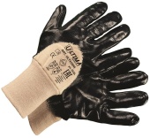 Перчатки с нитриловым покрытием, манжета, полуобливные Premium