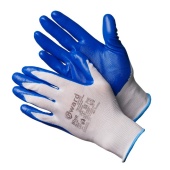 Перчатки BLUE с полимерным покрытием